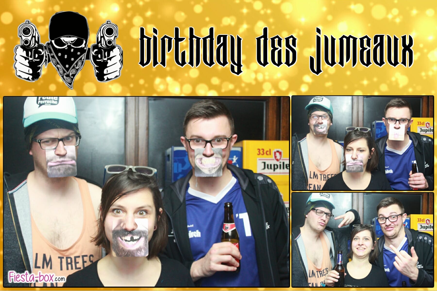 Exemple de montage Photobooth Fiesta-Box